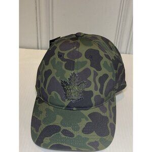 Adidas Toronto Maple Leafs Strapback Sample Hat Cap Adjustable Men’s Camo